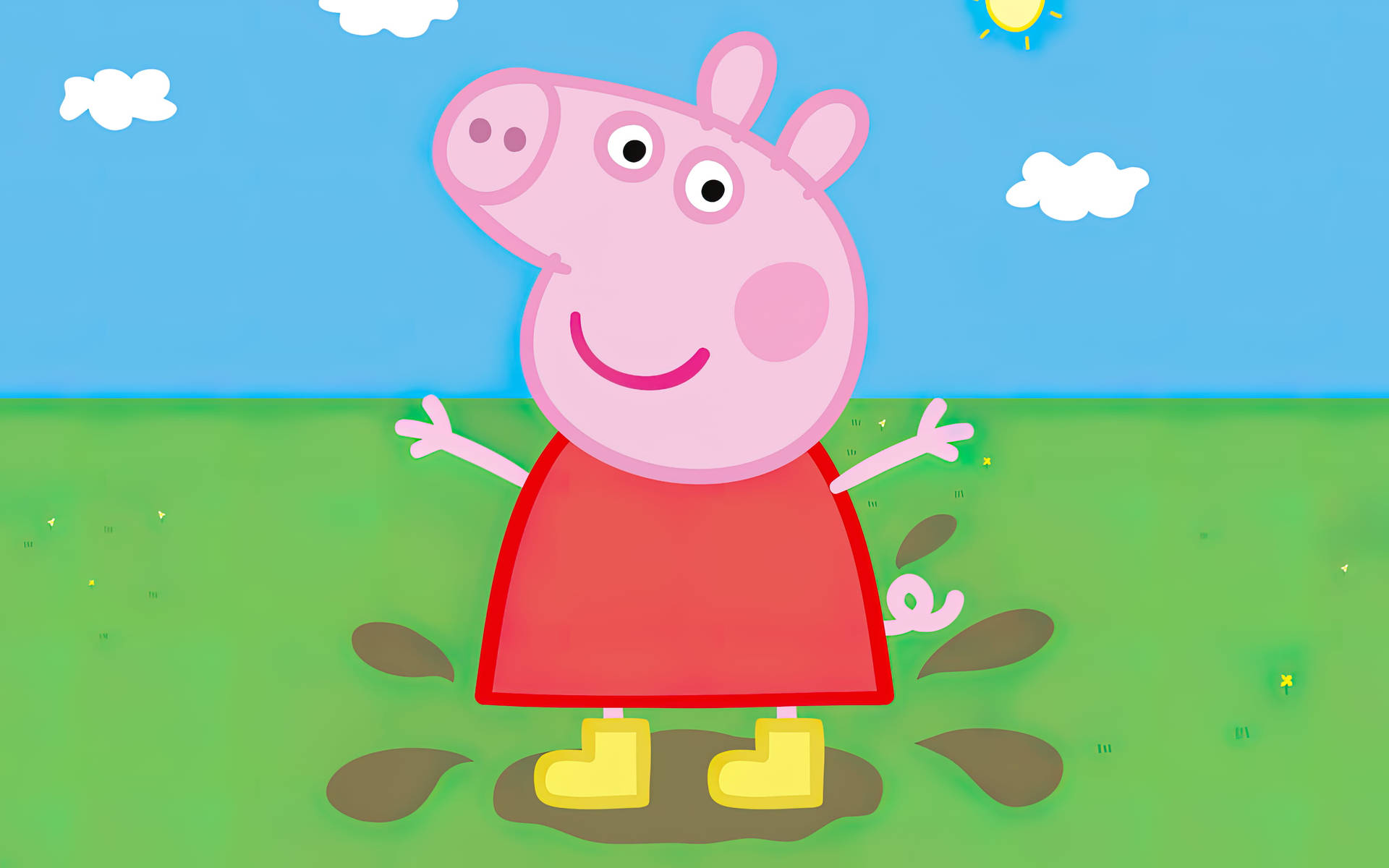 Yellow Boots Peppa Pig Ipad