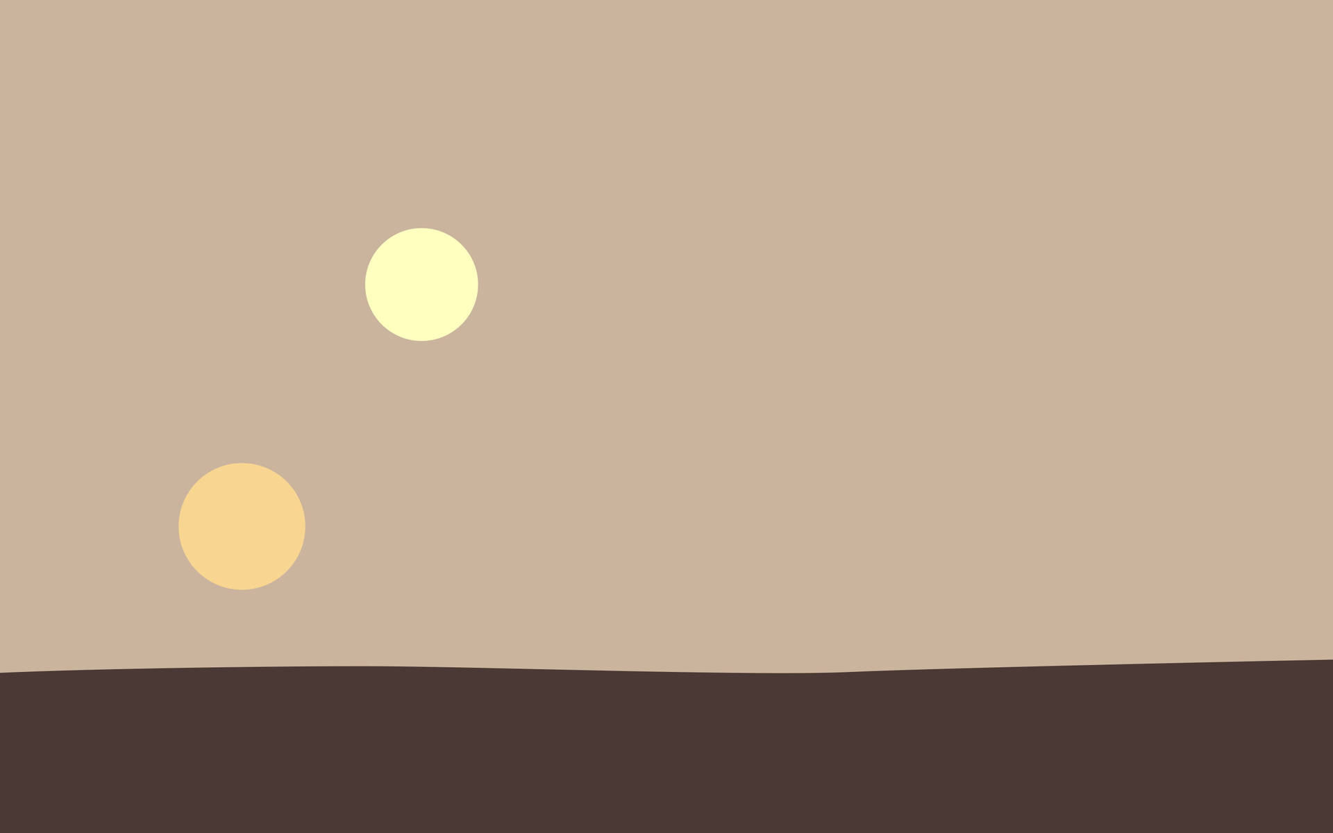 Yellow Brown Art Desert Sun
