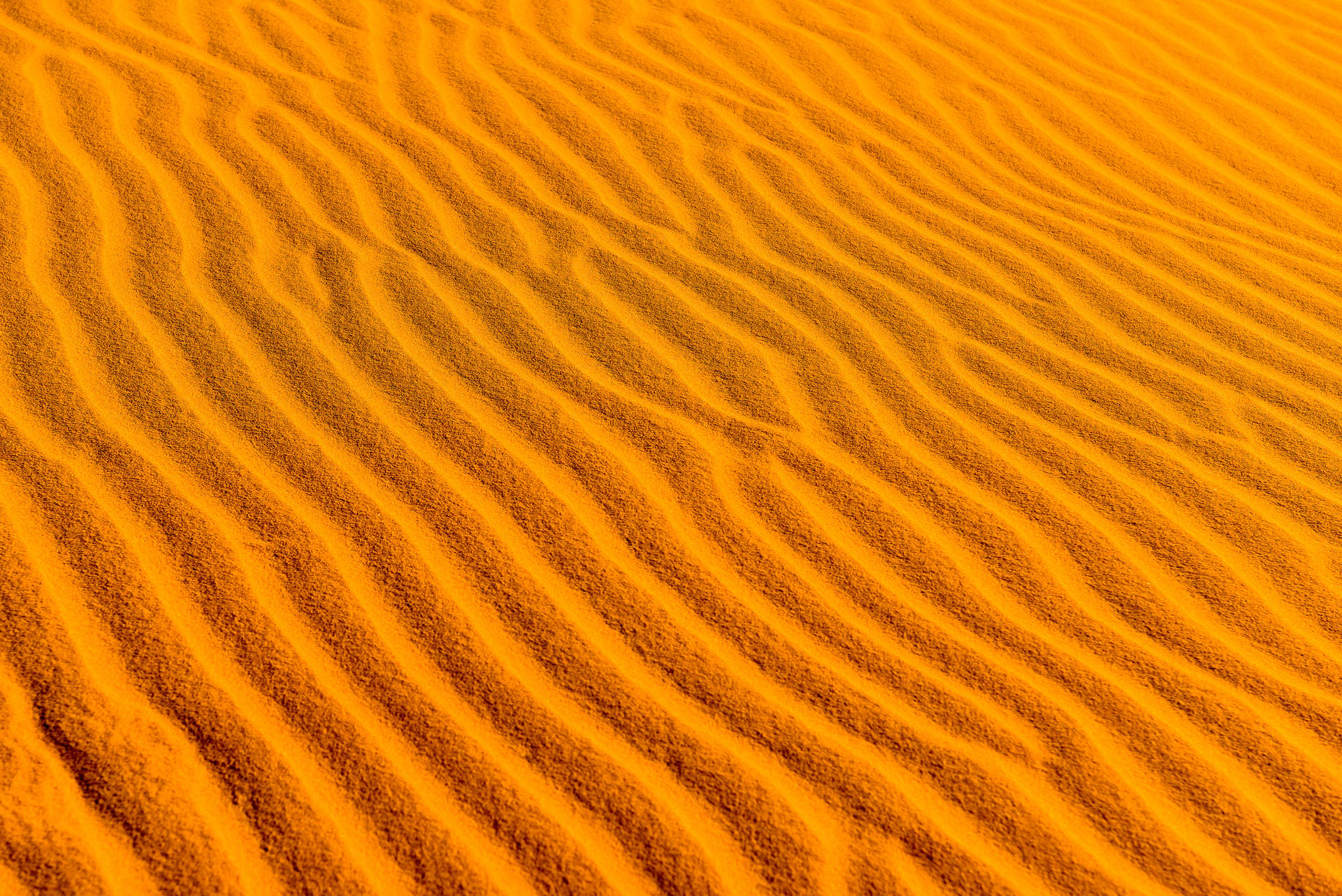 Yellow Desert Sand Dunes Background