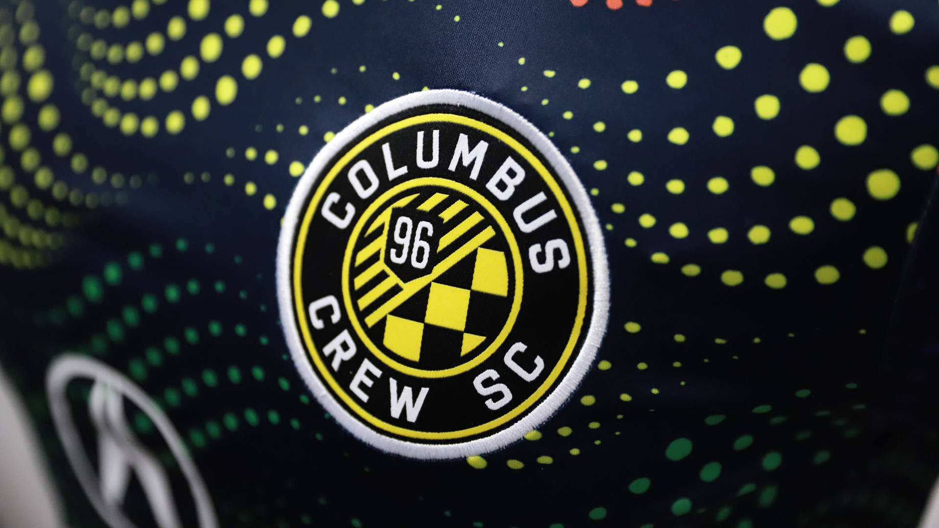 Yellow Dot Design In The Logo Of Columbus Crew