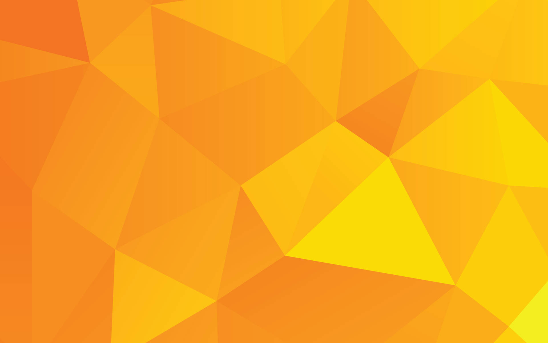 Yellow Geometric Background