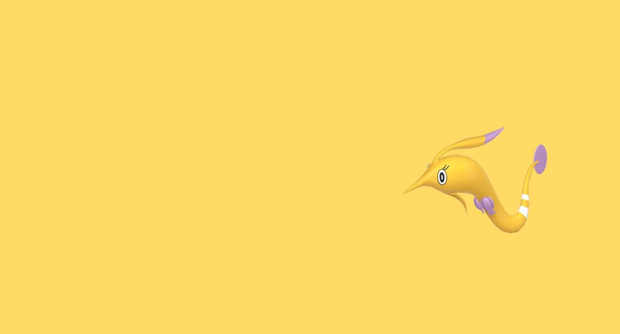 Yellow Gorebyss Background