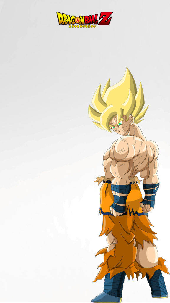 Yellow Hair Saiyan Son Goku Iphone