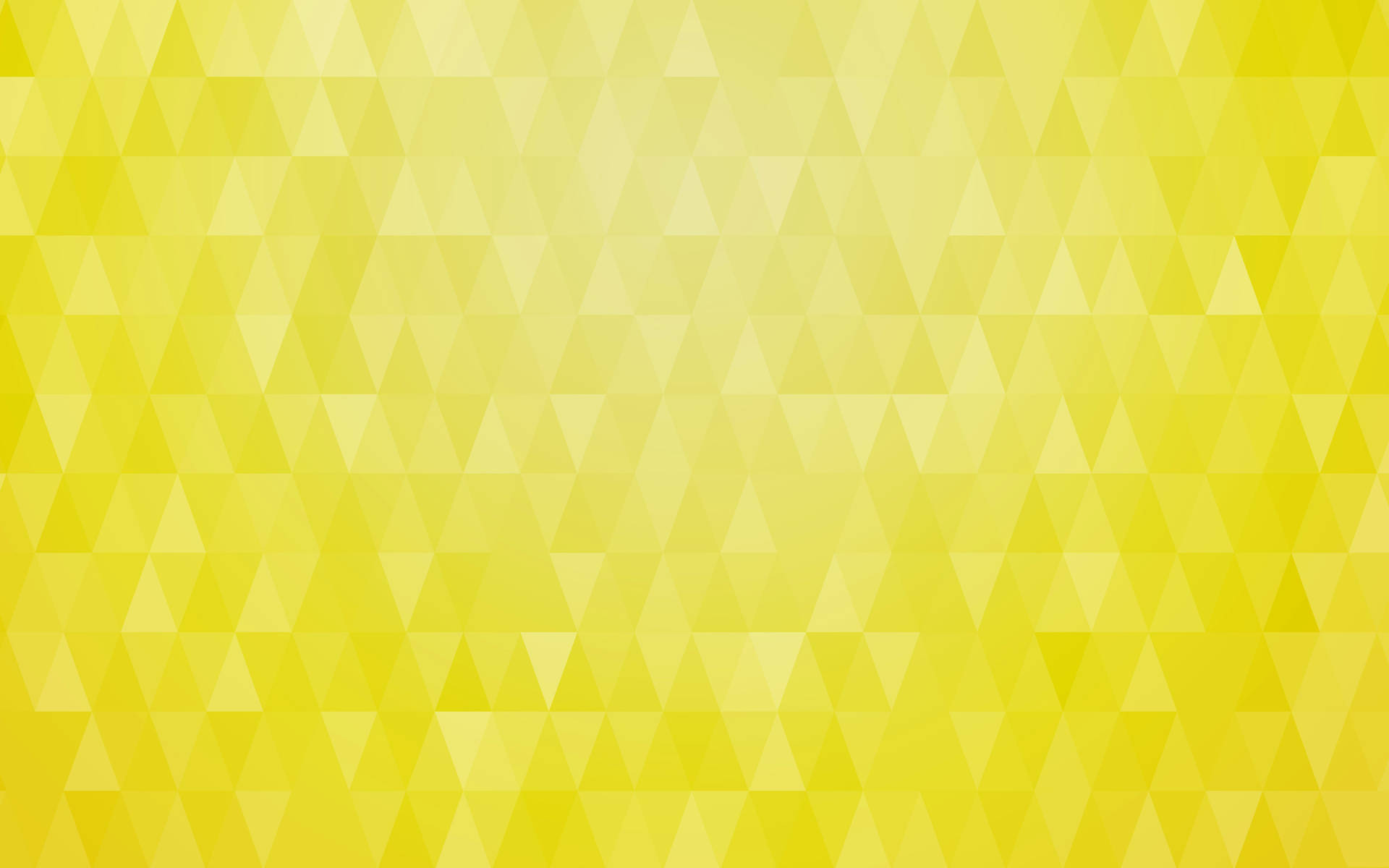 Yellow Hd Geometric Triangles