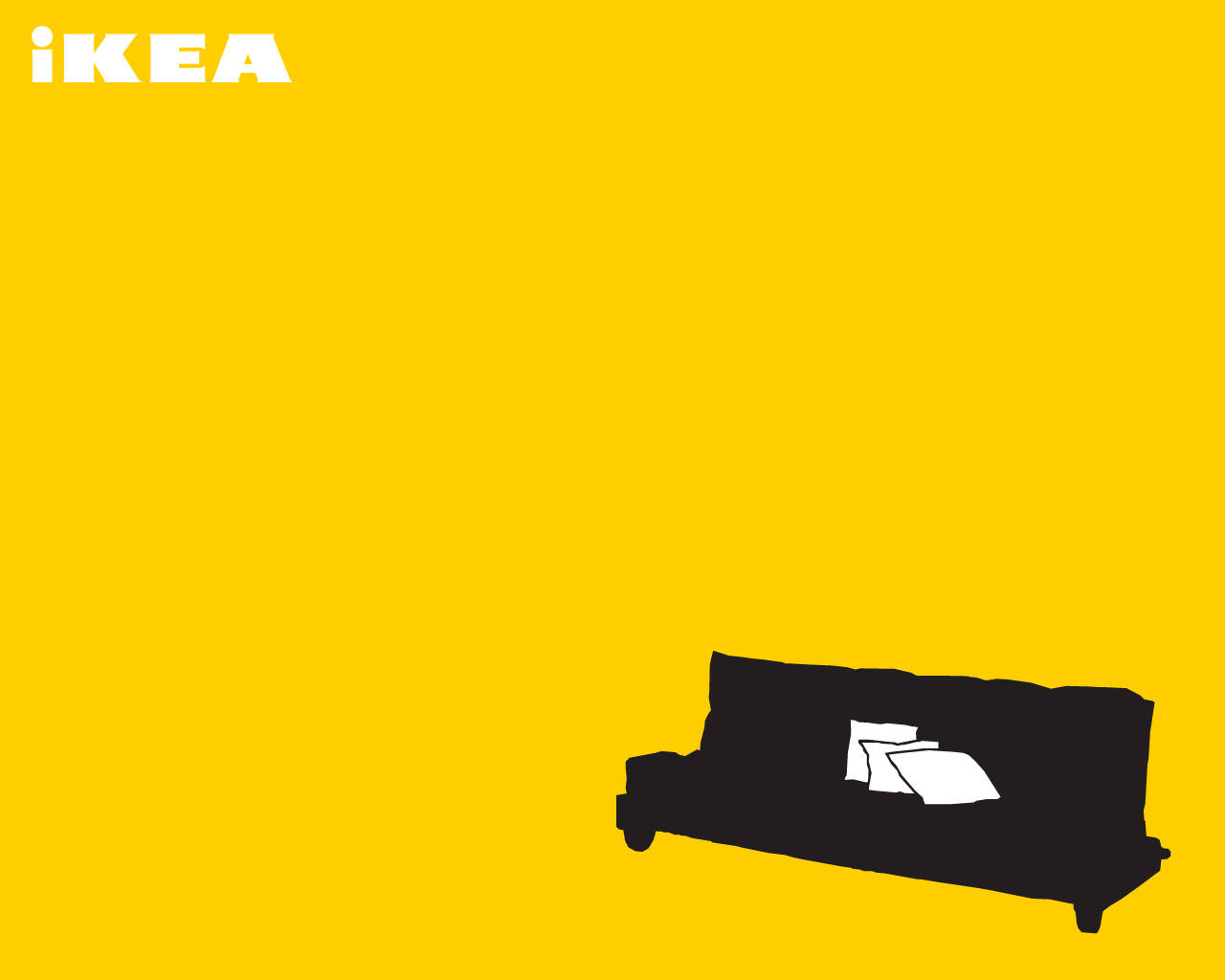 Yellow Ikea Couch