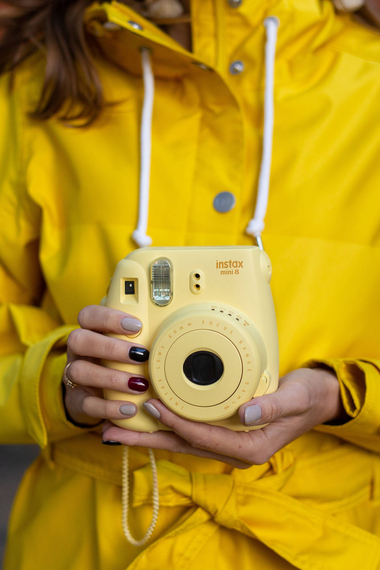 Yellow Instax Mini 8 Camera