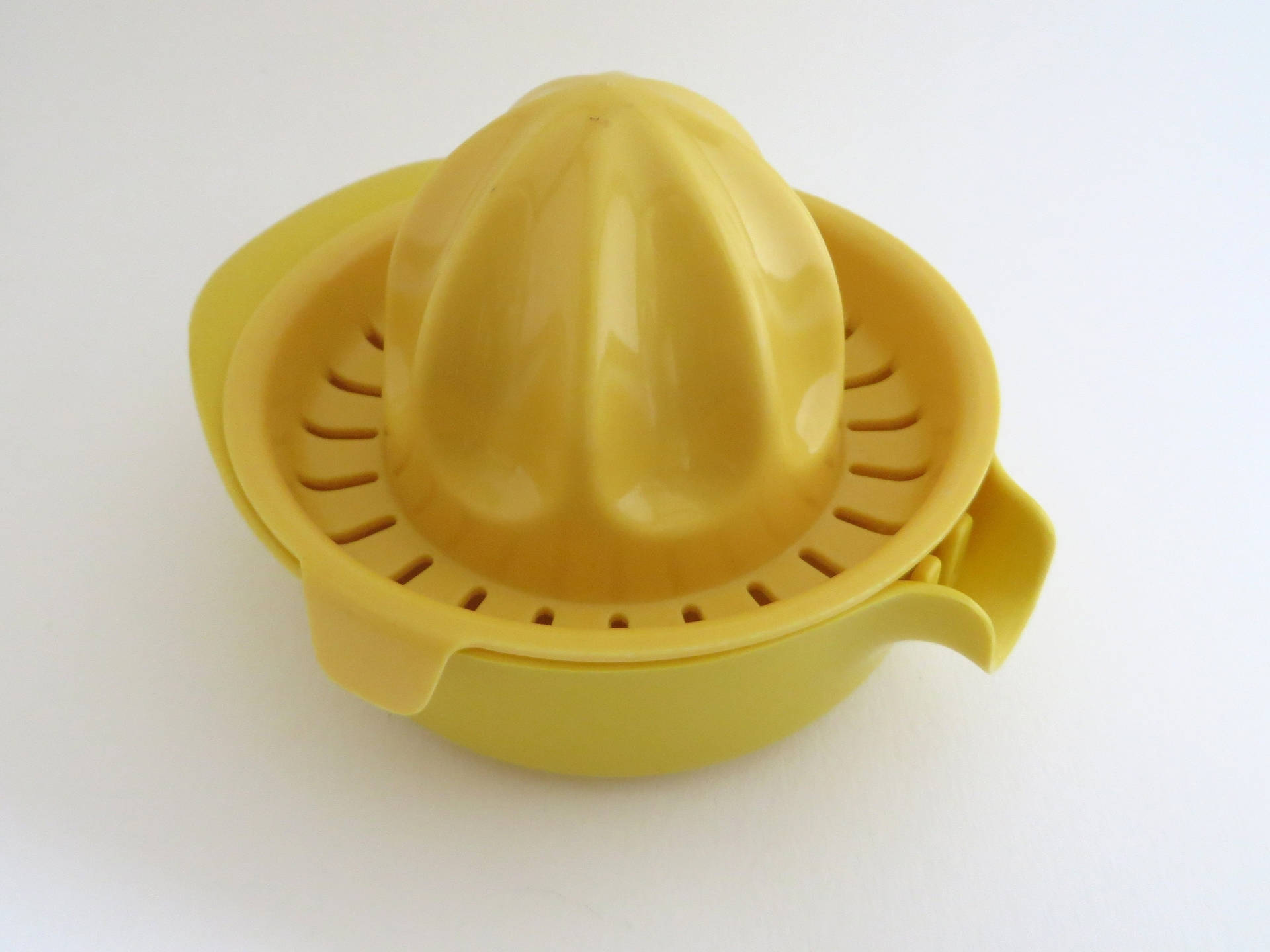 Yellow Juicer Reamer Background