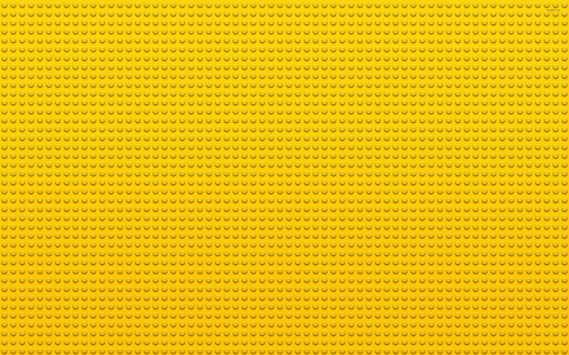Yellow Lego Inspired Background Background