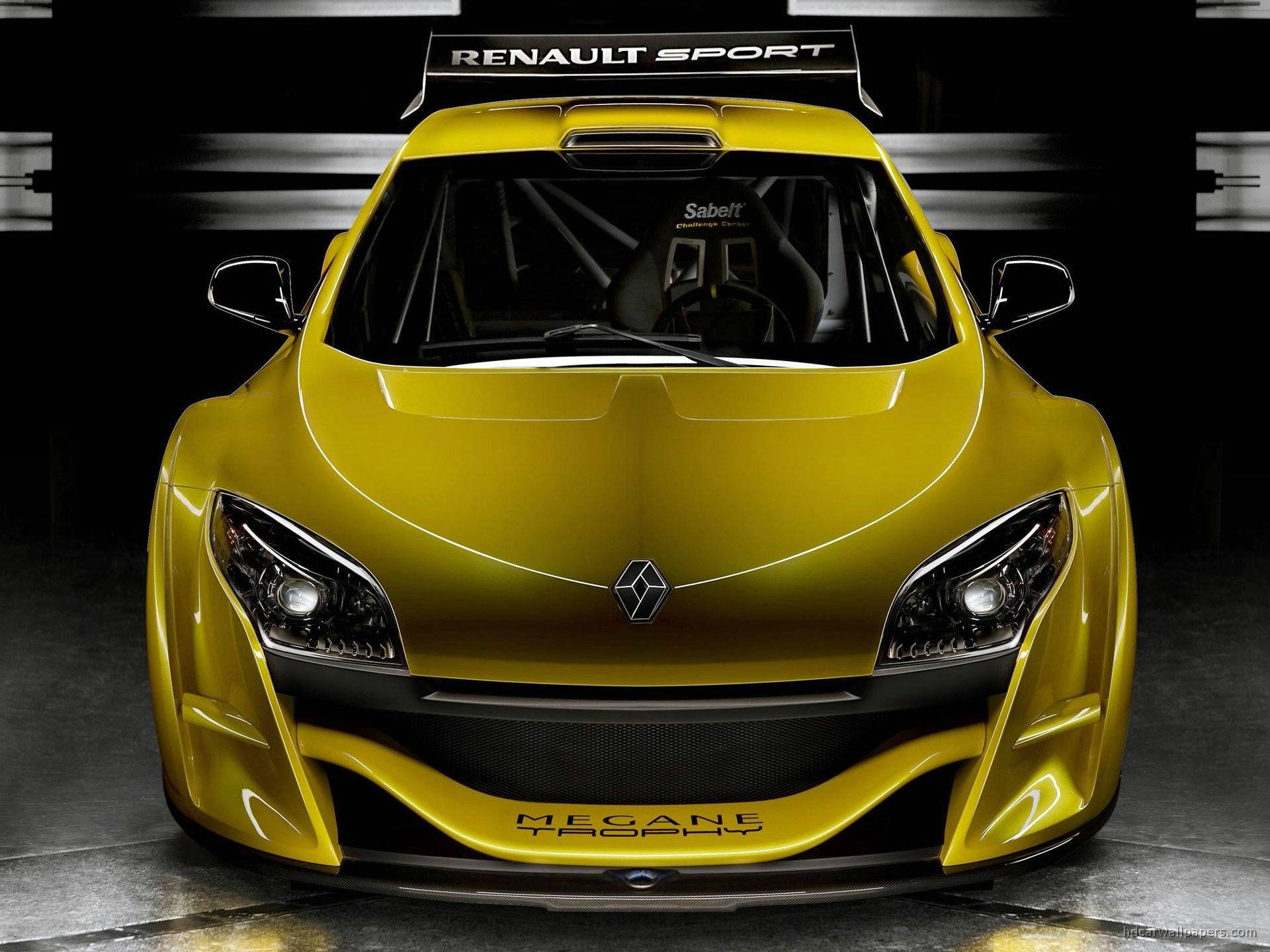 Yellow Renault Background
