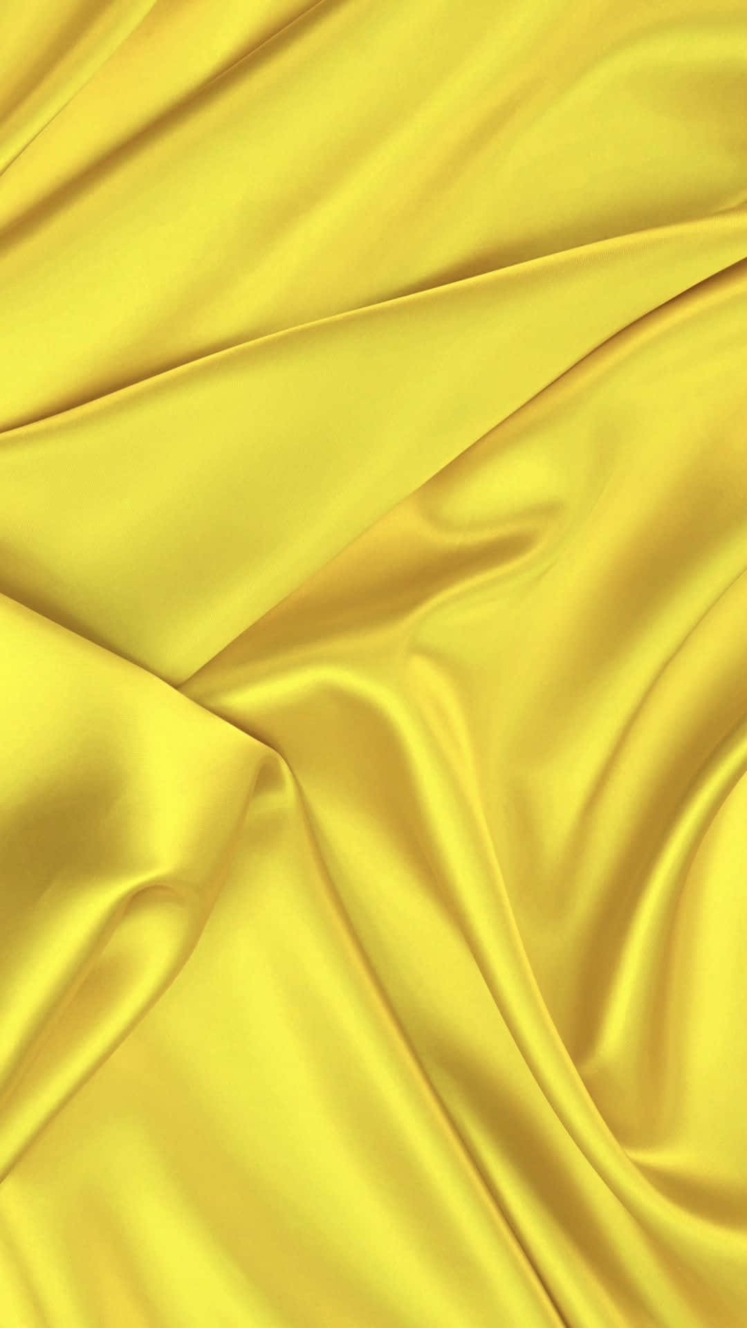 Yellow Satin Fabric Background Background