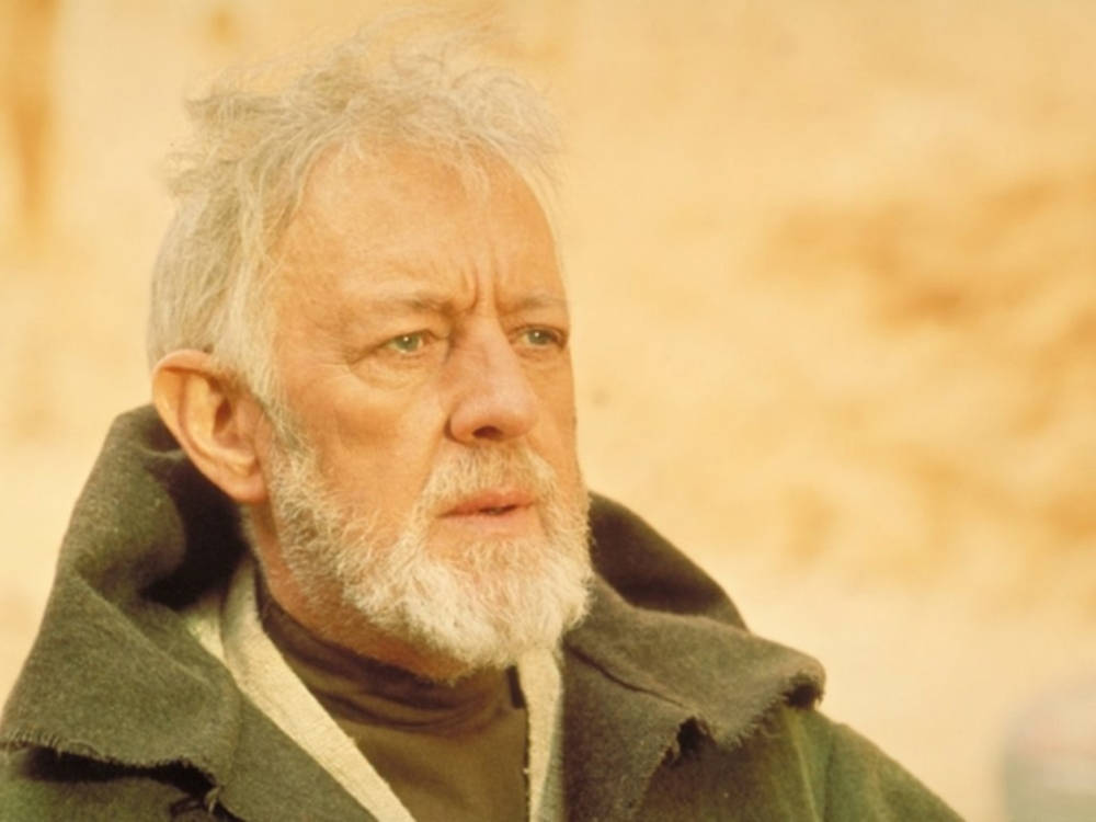 Yellow Scale Alec Guinness Background