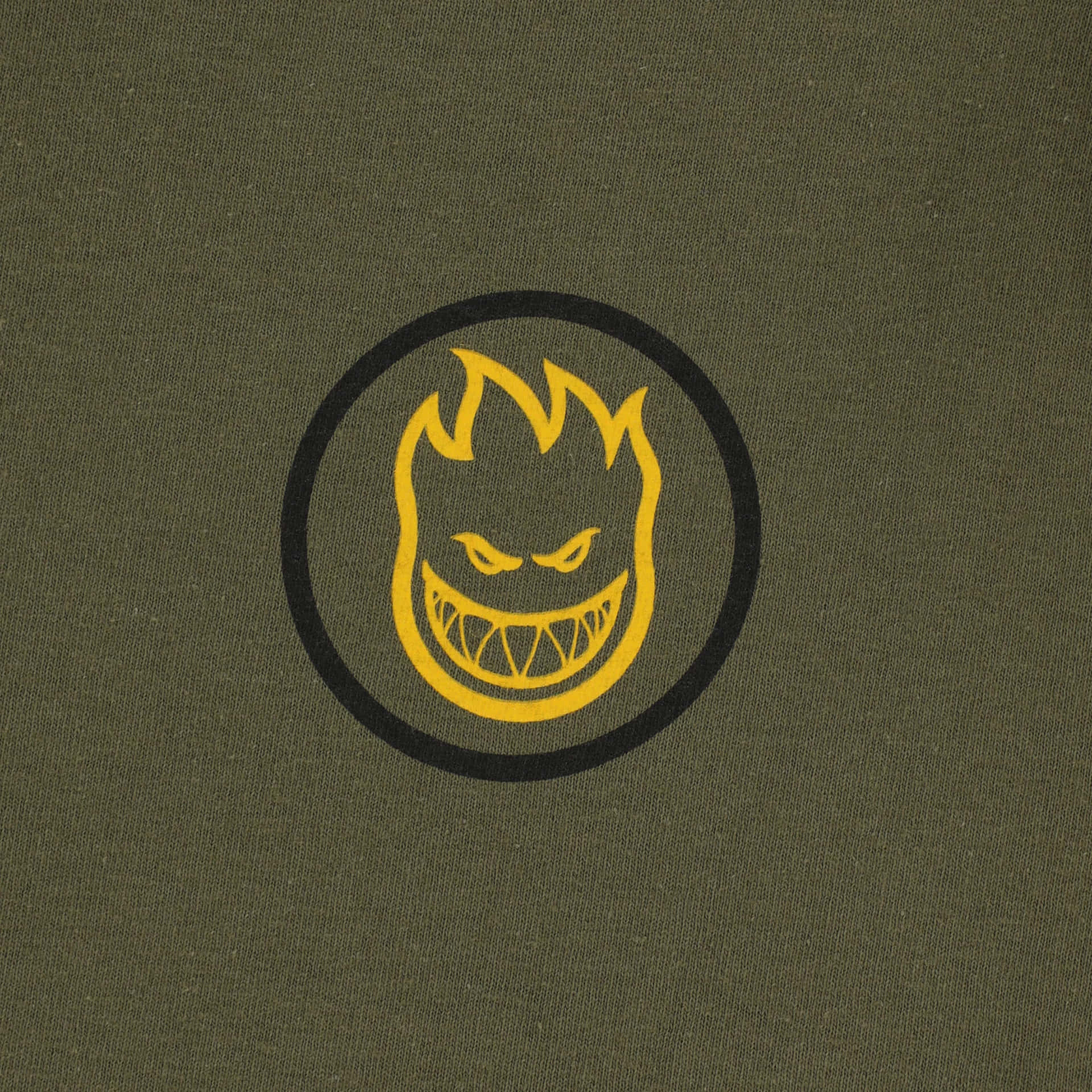 Yellow Spitfire Skate Insignia