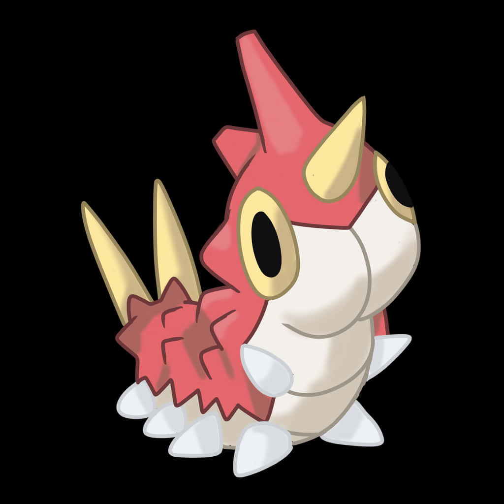 Yellow Stingers Of Wurmple Background