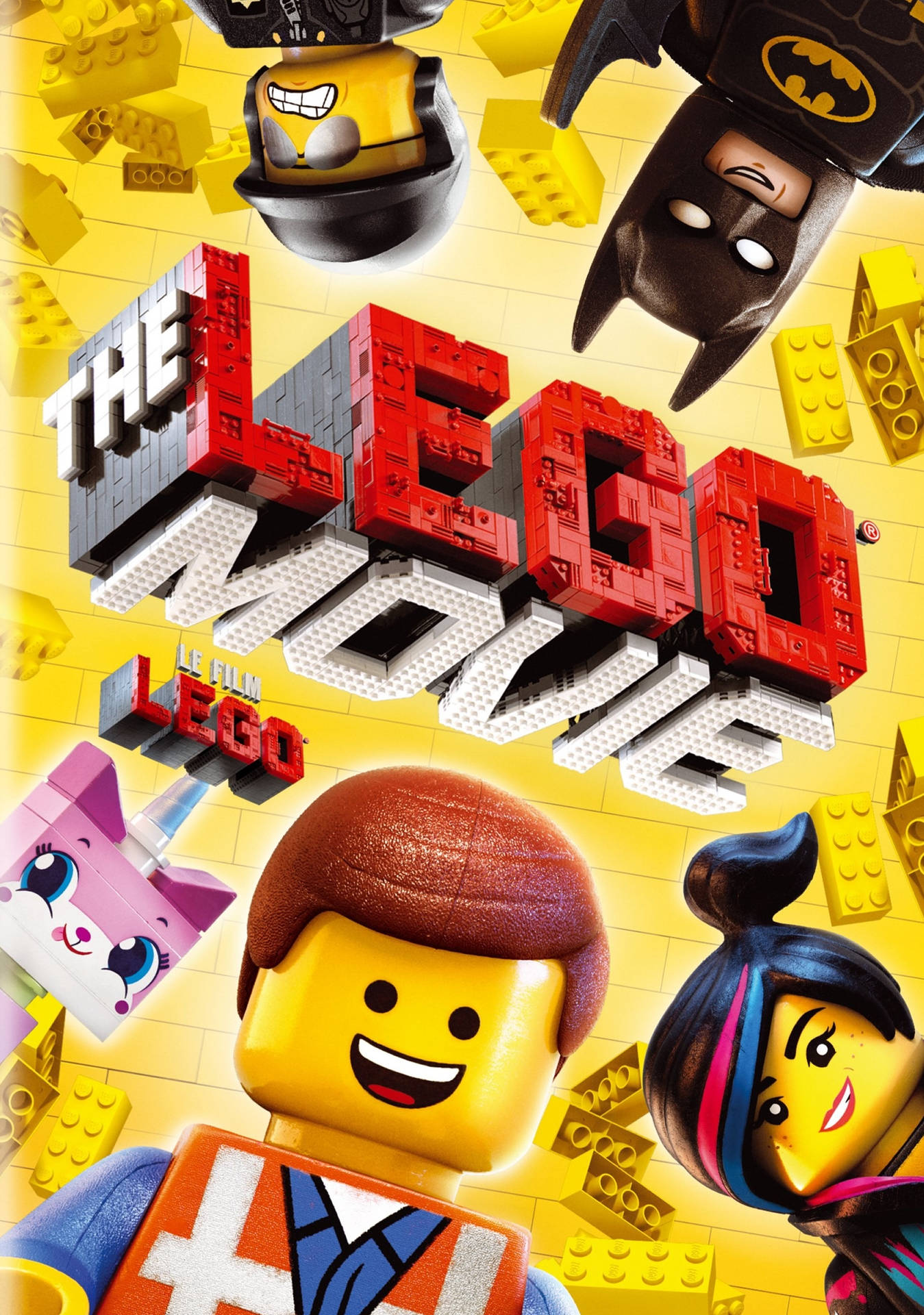 Yellow The Lego Movie Poster