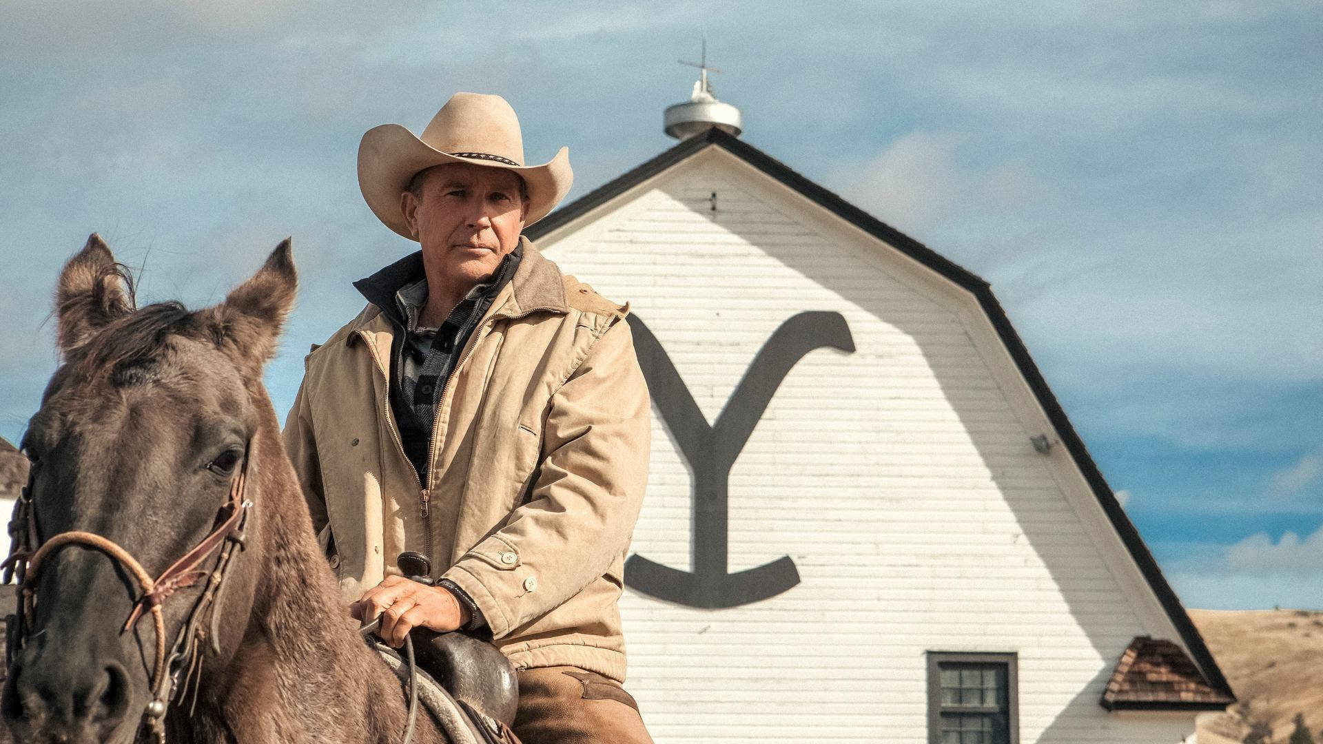 Yellowstone Tv Show Dutton Ranch House Background