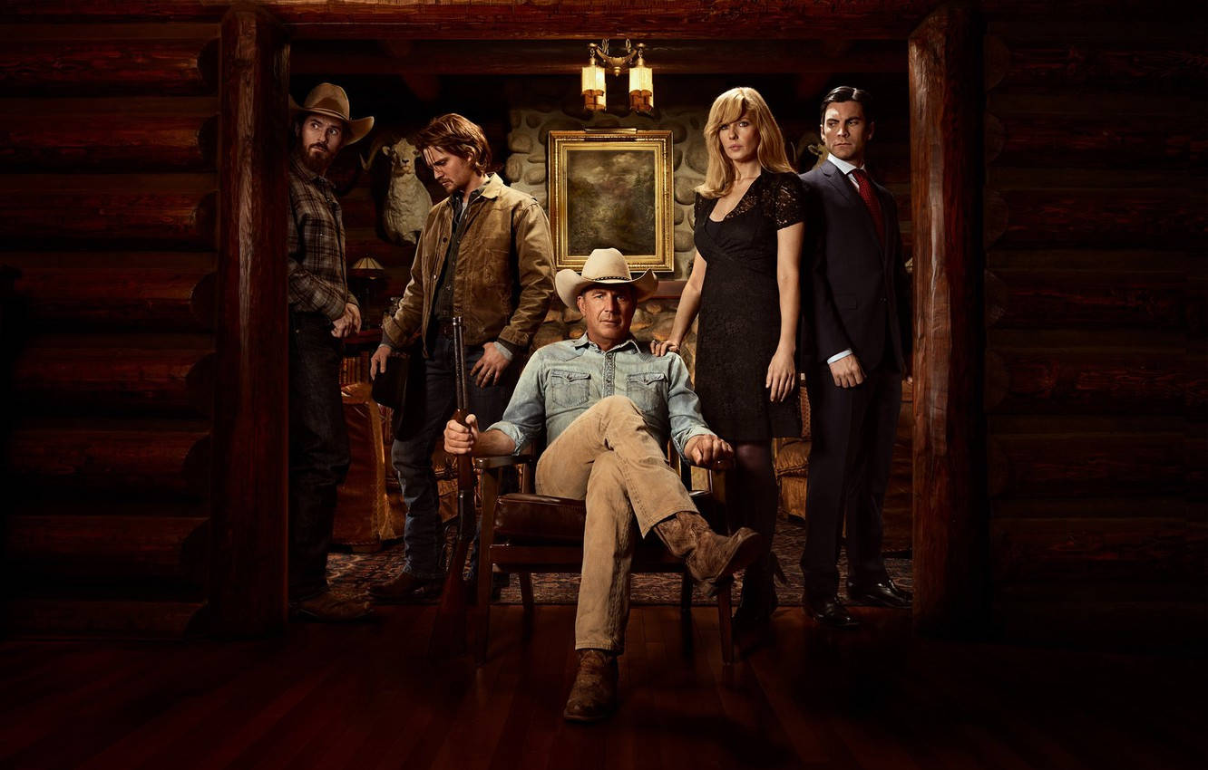 Yellowstone Tv Show Family Portrait