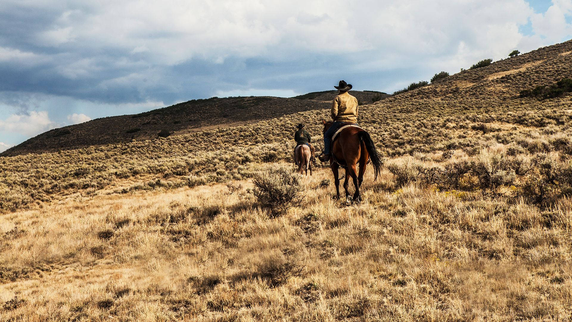 Yellowstone Tv Show On The Mountain