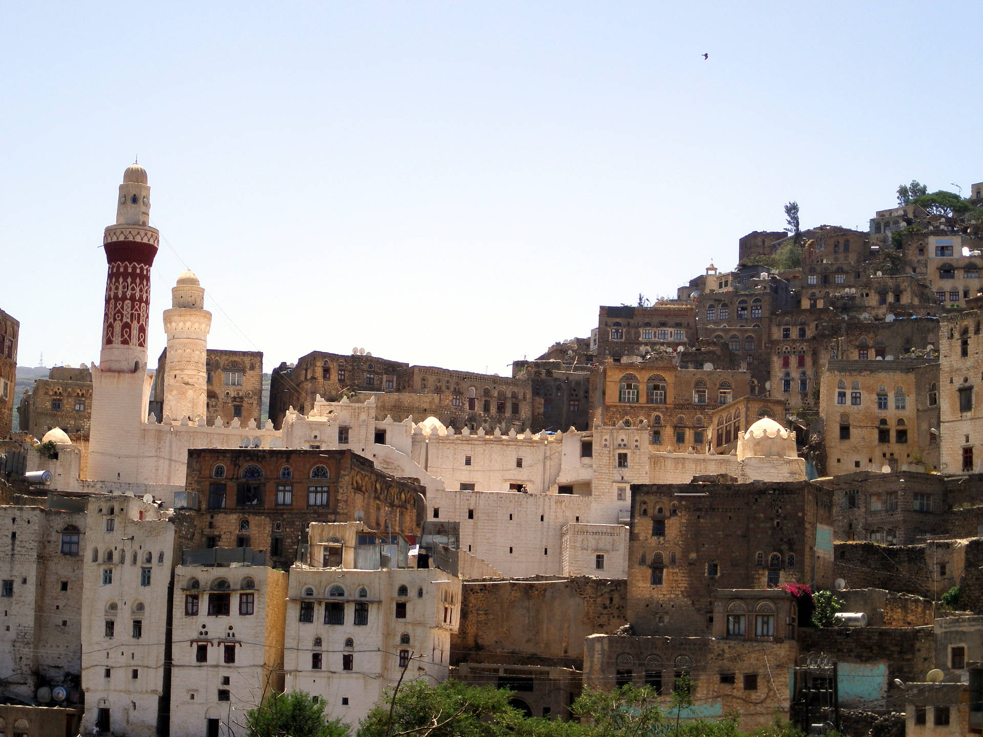 Yemen Queen Arwa Mosque Background