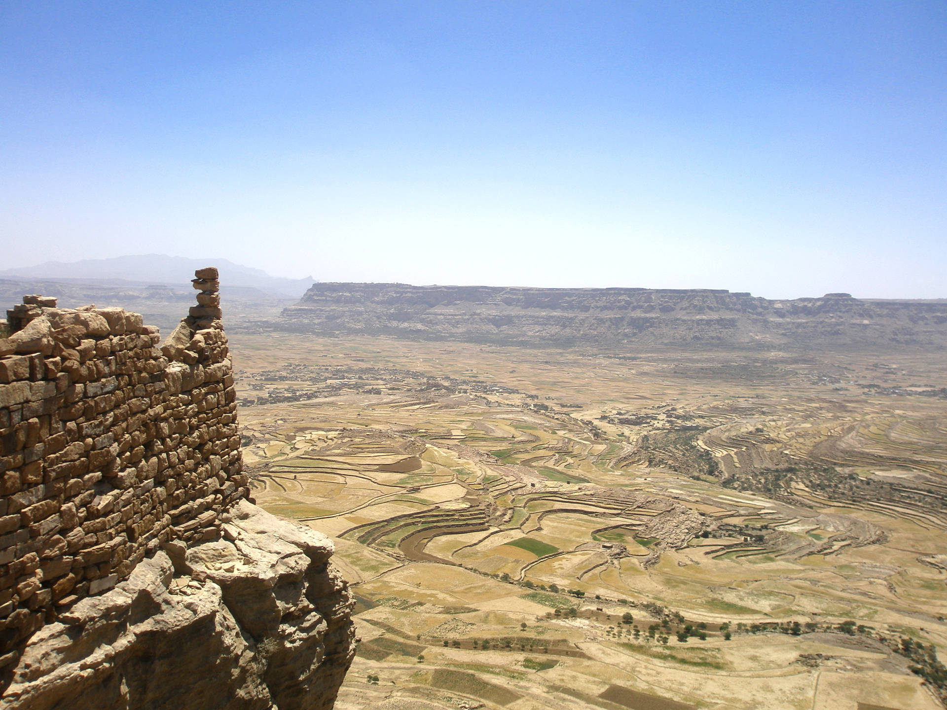 Yemen Sandy Landscape Background
