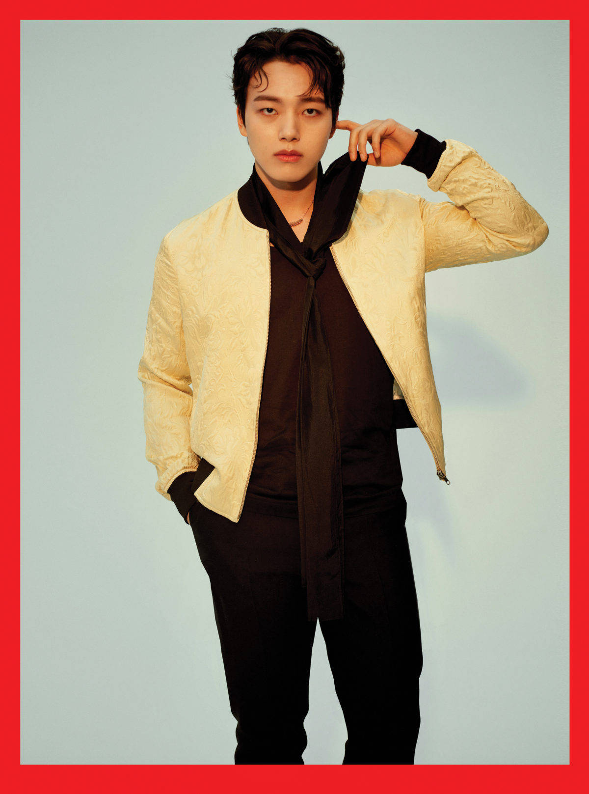 Yeo Jin Goo Golden Yellow Jacket Background