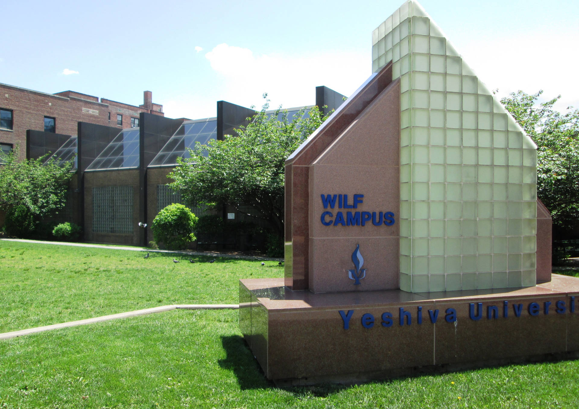 Yeshiva University Wilf Campus Monument Background