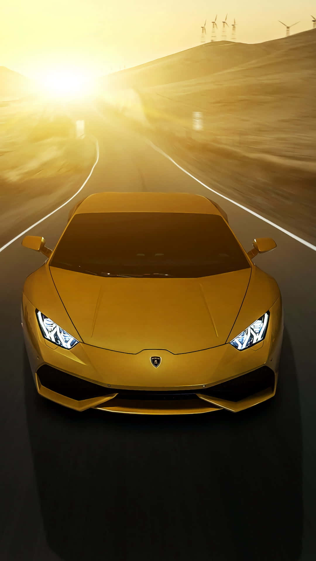 Yet Another Rare Sight, The Golden Lamborghini