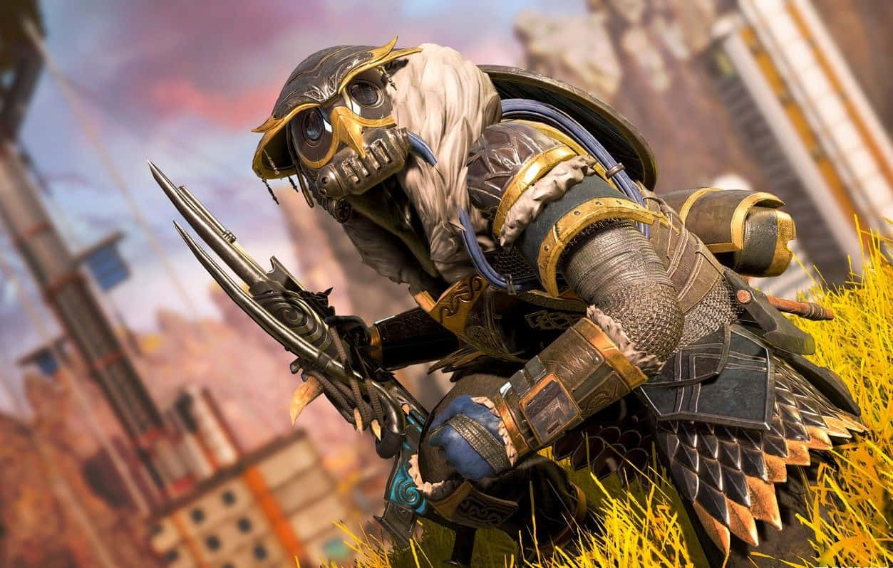 Yielding Unparalleled Power, Explore The Apex Legends With Bloodhound Background