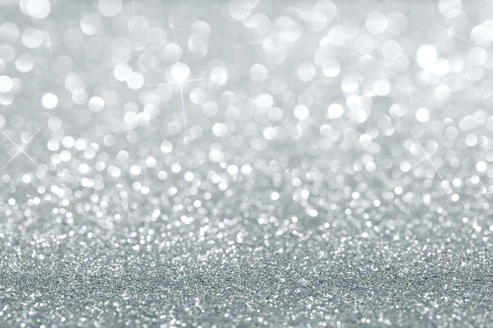 'yin And Yang - White Glitter And Black Glitter Wallpaper.' Background