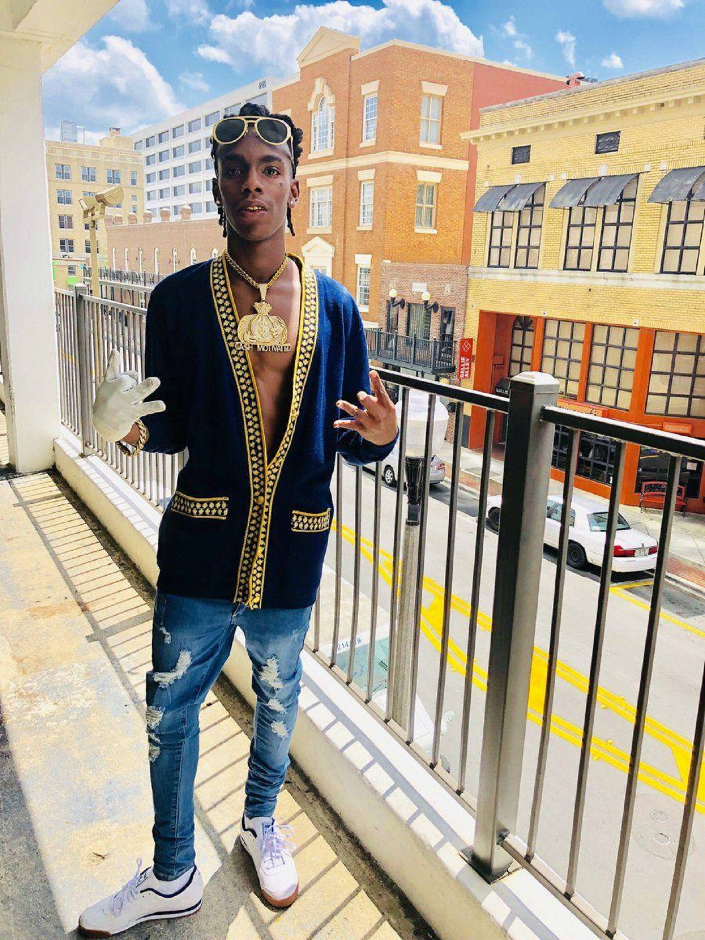 Ynw Melly In Town Background