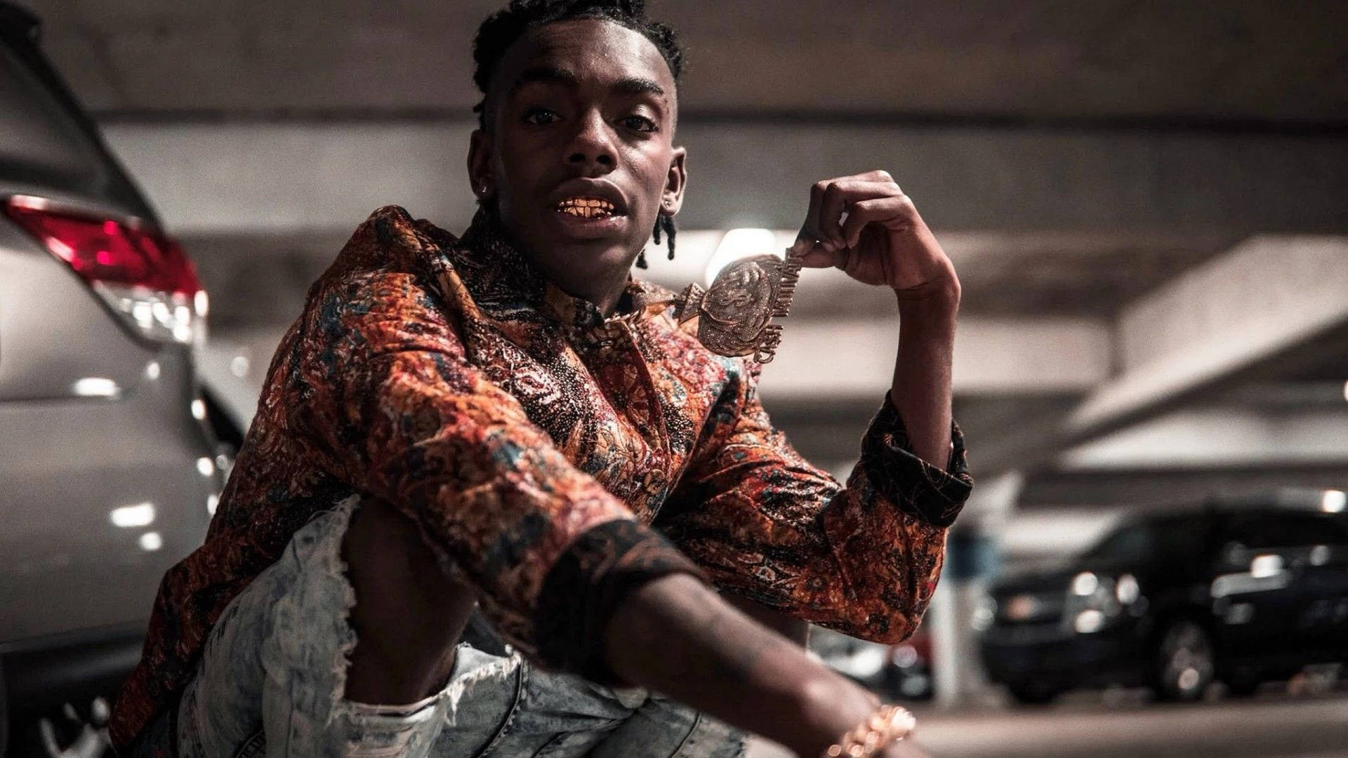 Ynw Melly Slang That Iron Background