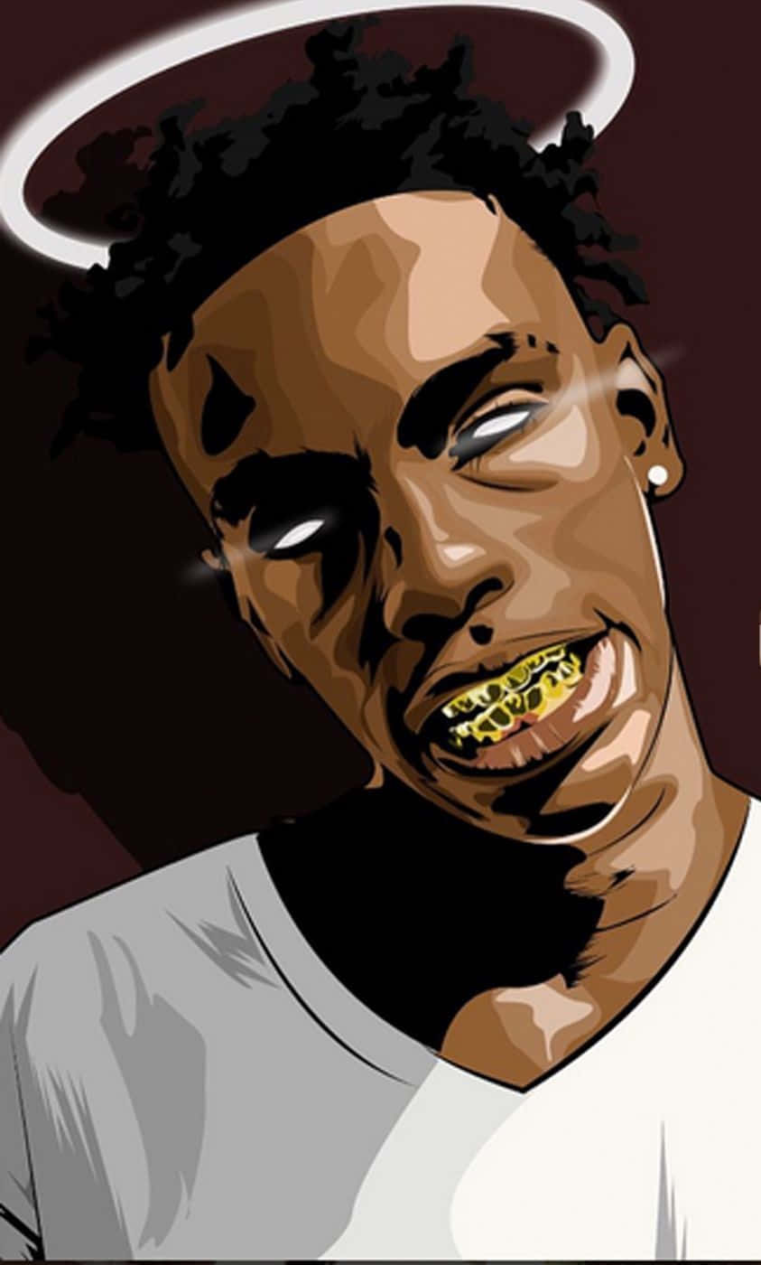 Ynw Melly: The Animated Series Background
