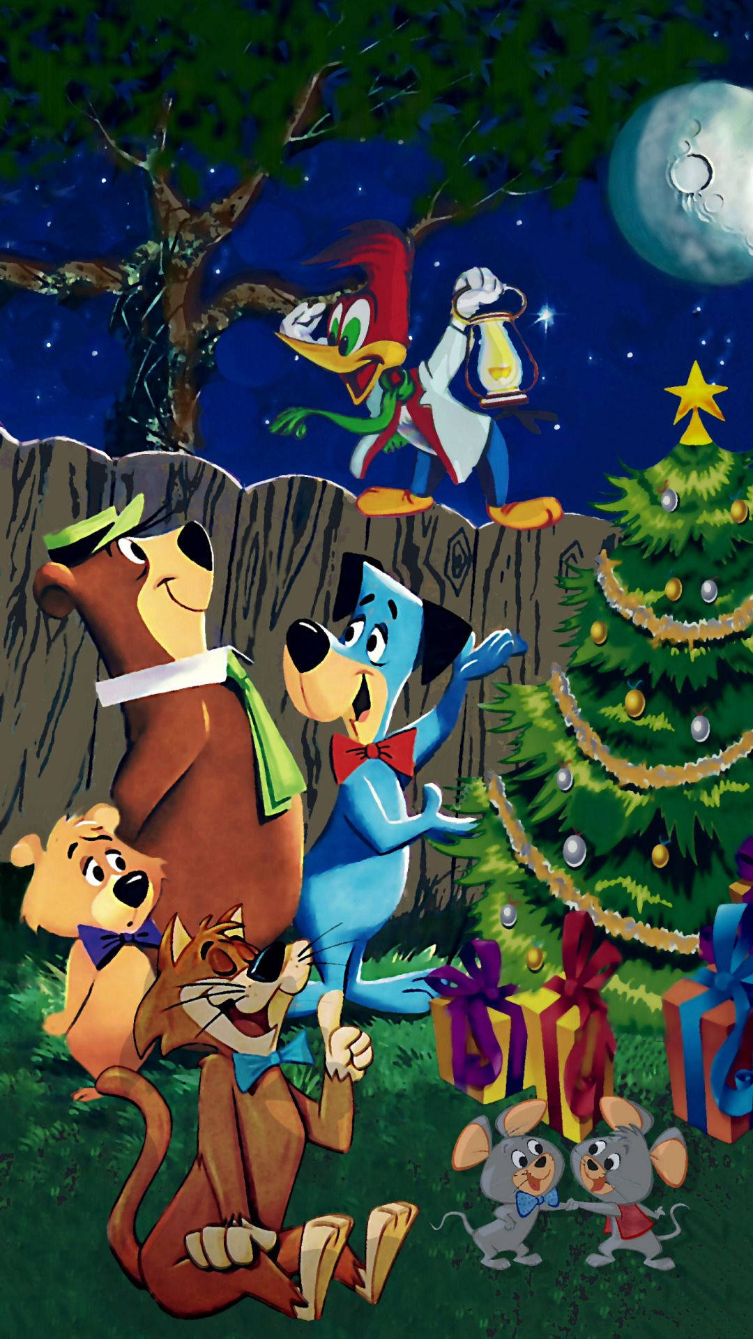 Yogi Bear And Woody Woodpecker - Hd Wallpaper Background