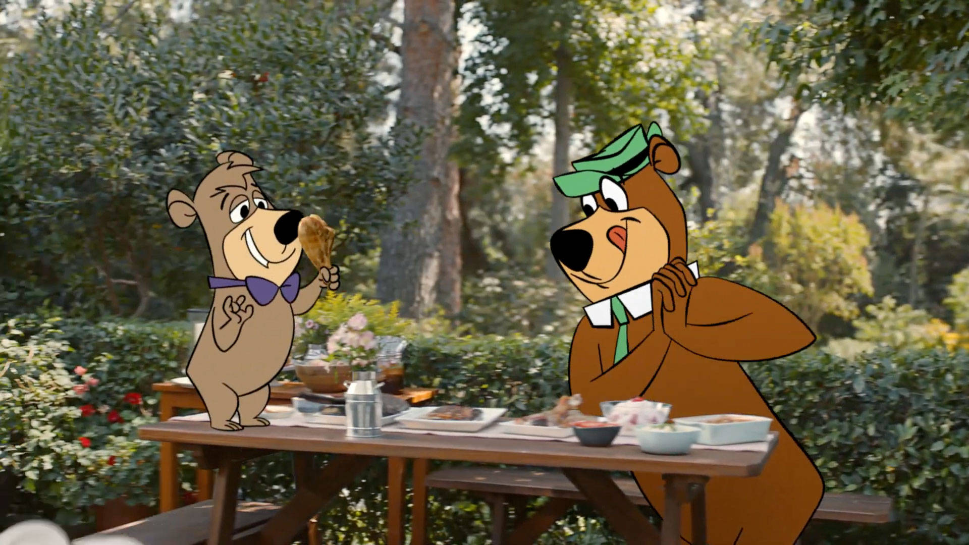 Yogi Bear Picnic Ad