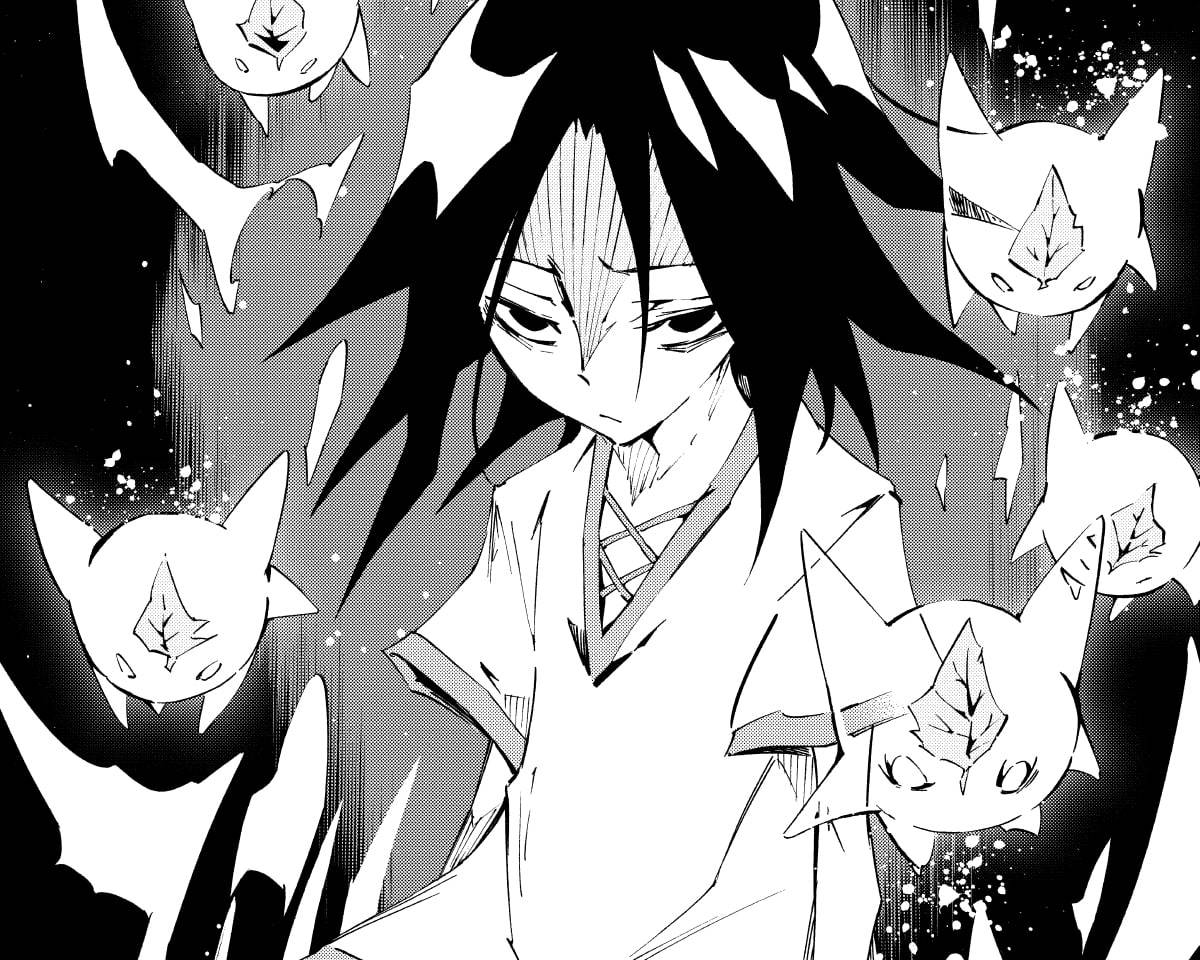 Yoh Asakura Manga Pfp Background