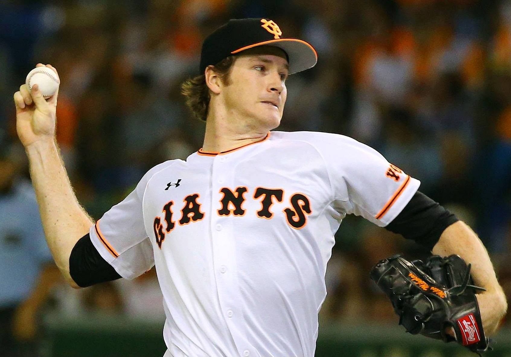 Yomiuri Giants Pitcher Miles Mikolas Background