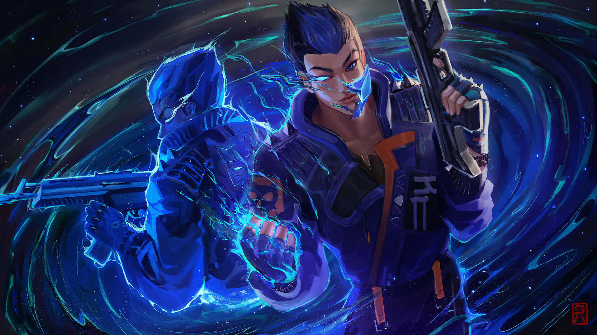 Yoru Valorant: Harness The Power Of Ninjas Background