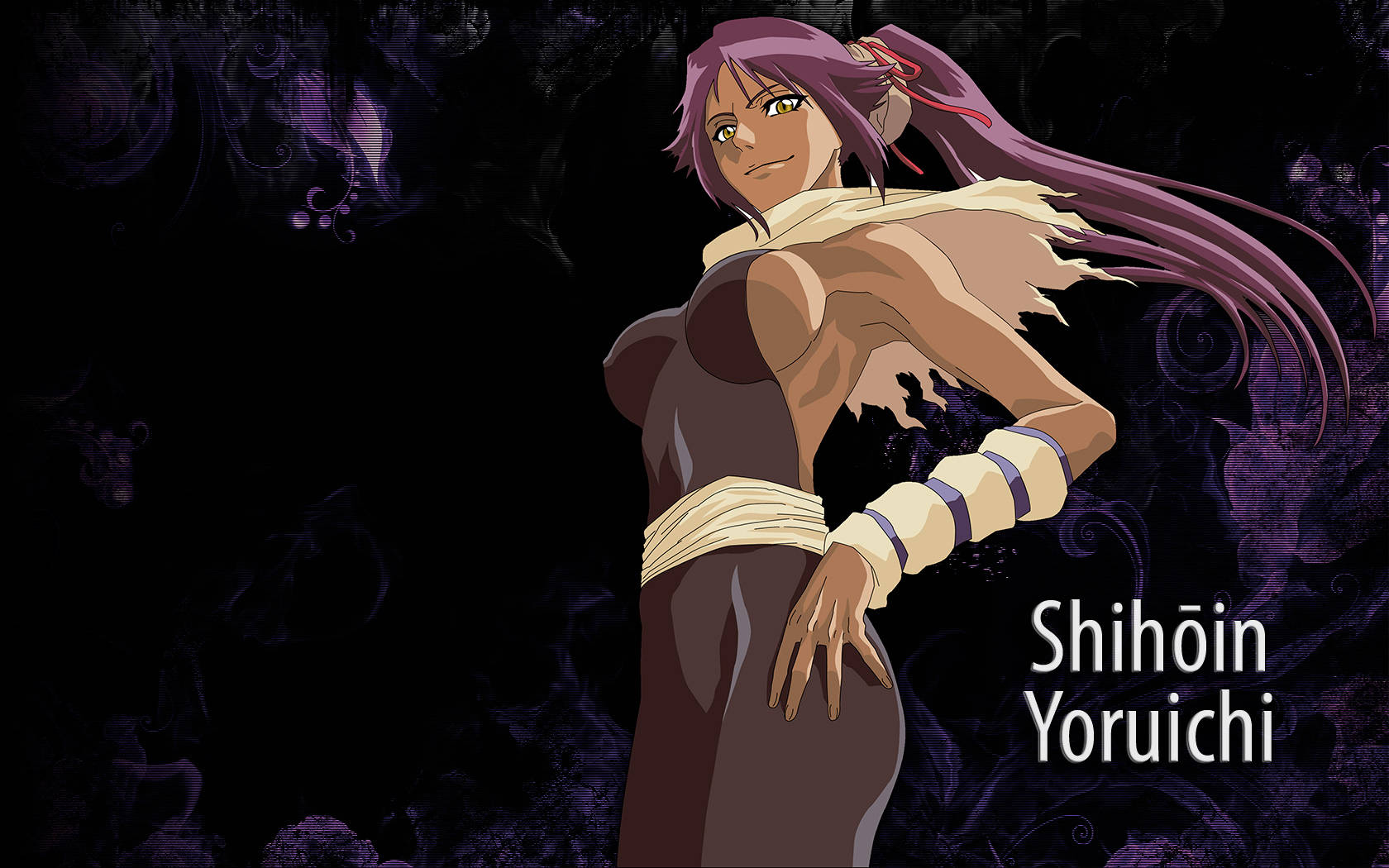 Yoruichi Shihouin Name Background