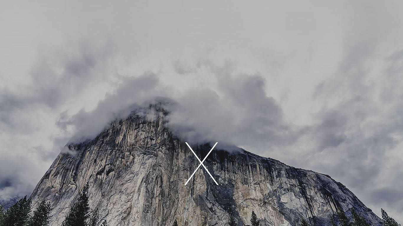 Yosemite Mountain Of Macbook Background