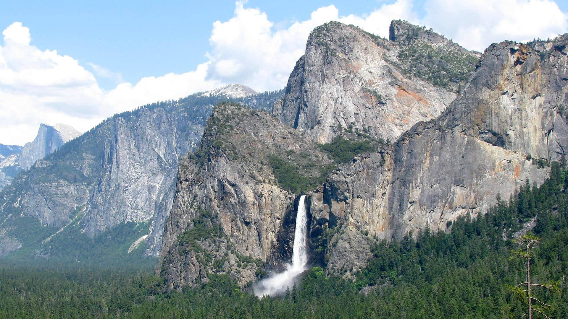 Yosemite National Park Falls Background