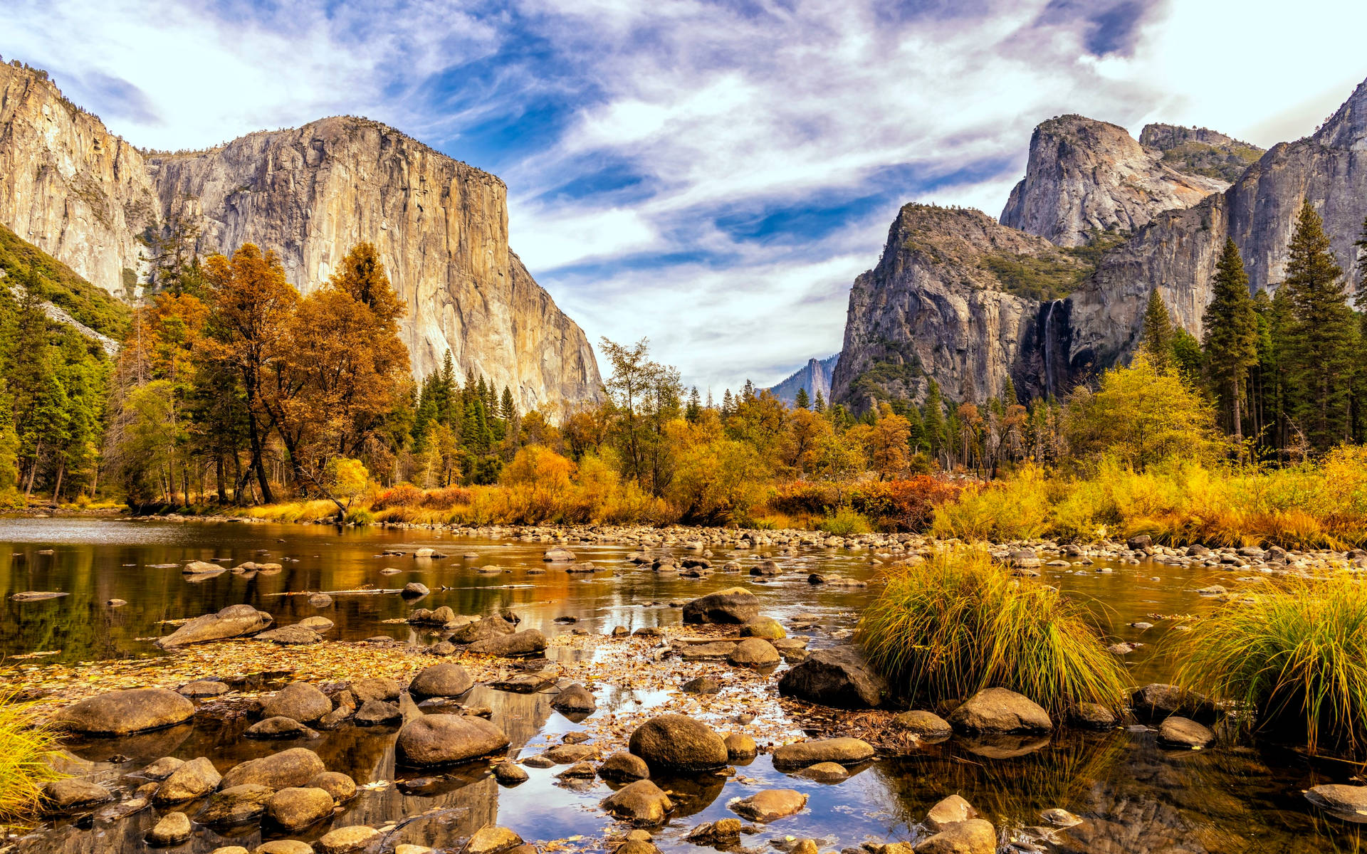 Yosemite National Park Valley Background