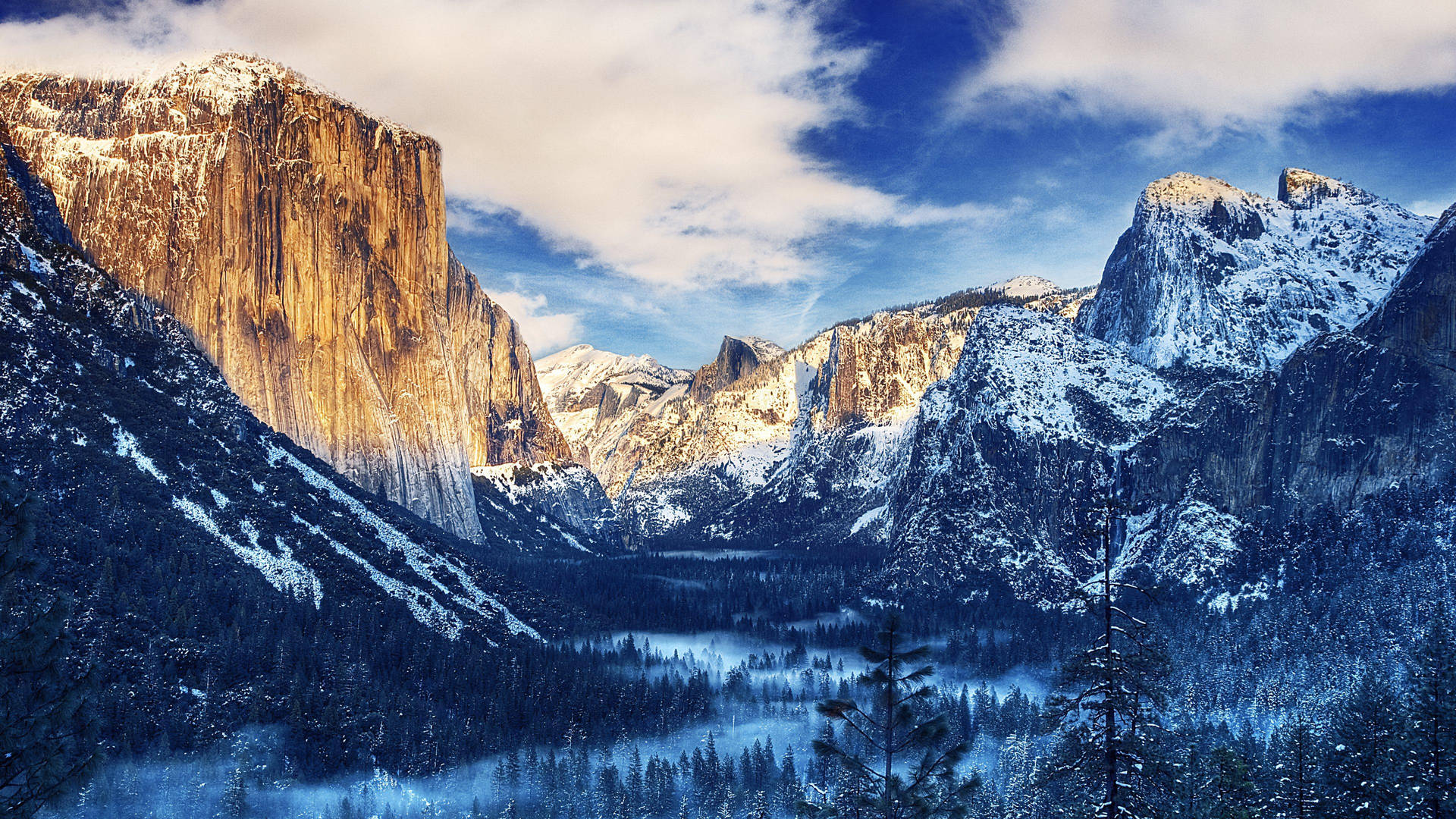 Yosemite National Park Yosemite Falls Background