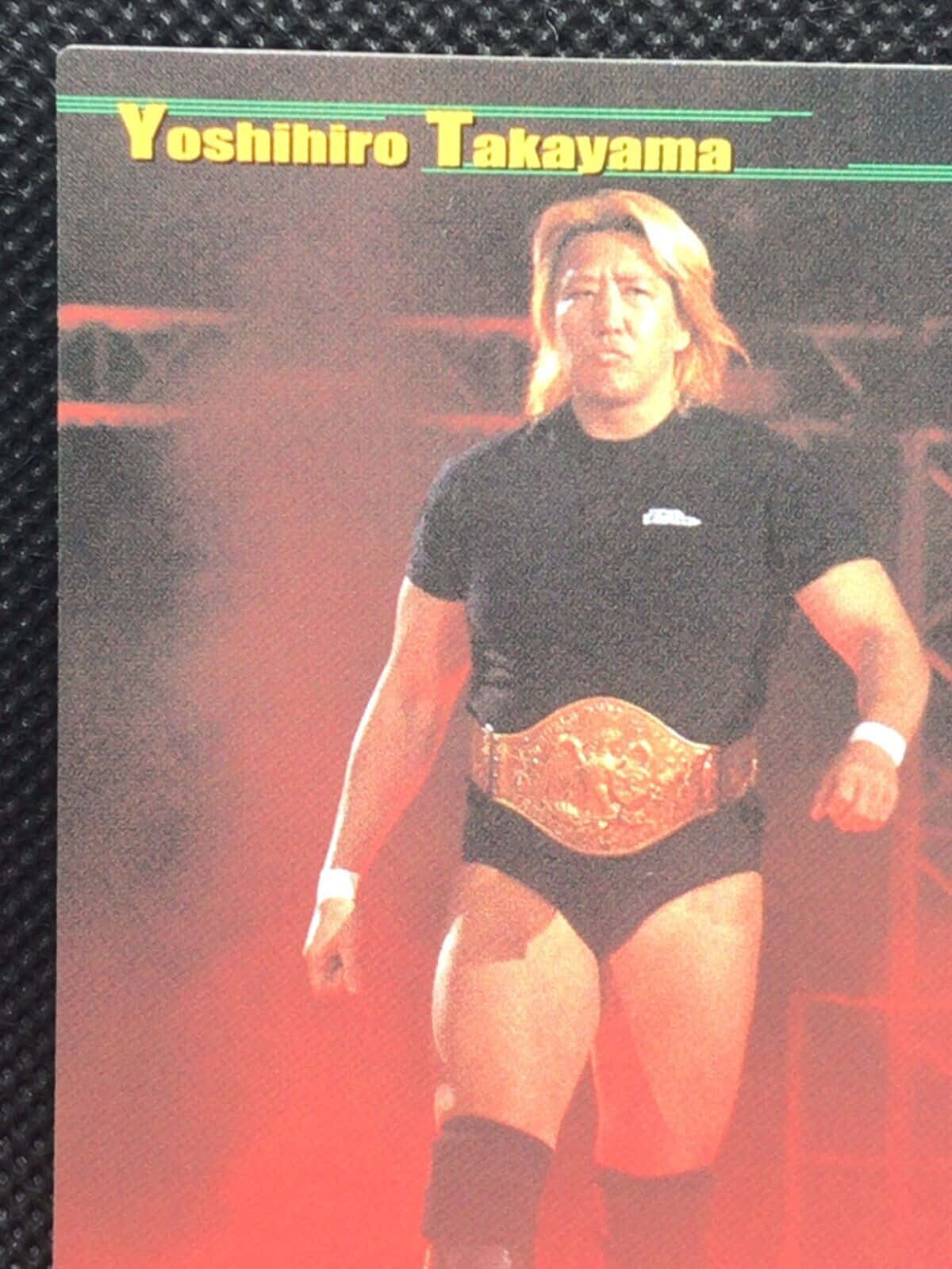 Yoshihiro Takayama Fight Card Background