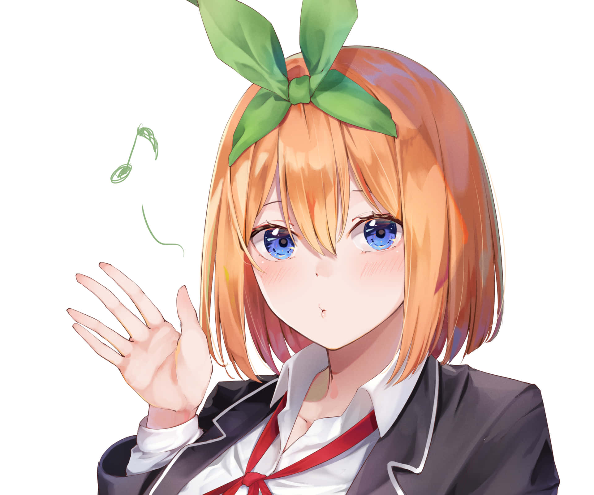 Yotsuba Nakano From The Quintessential Quintuplets Background