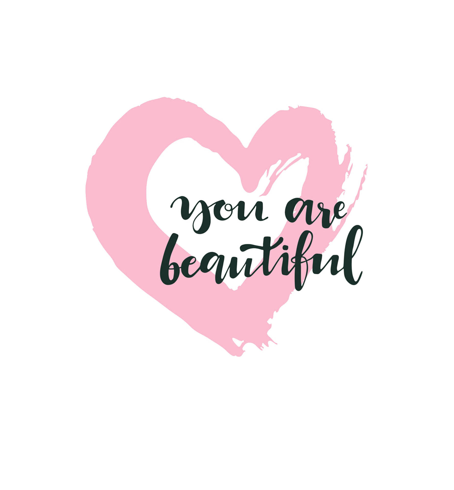You Are Beautiful Logo Background