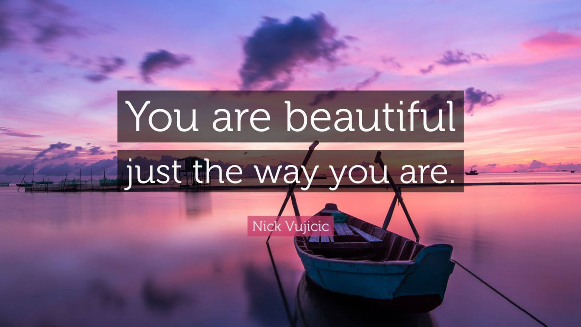 You Are Beautiful Sunset Background