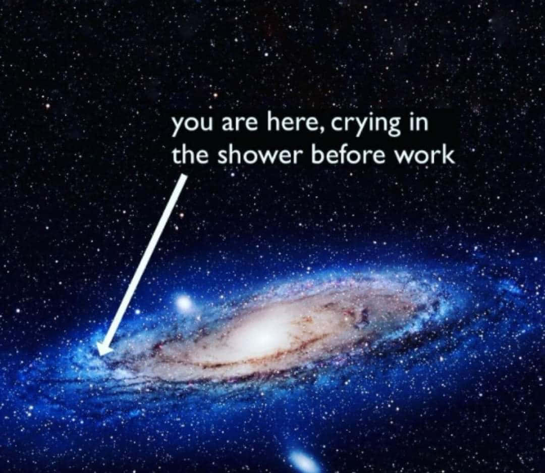 “you Are Here, In Our Interconnected Galaxy” Background