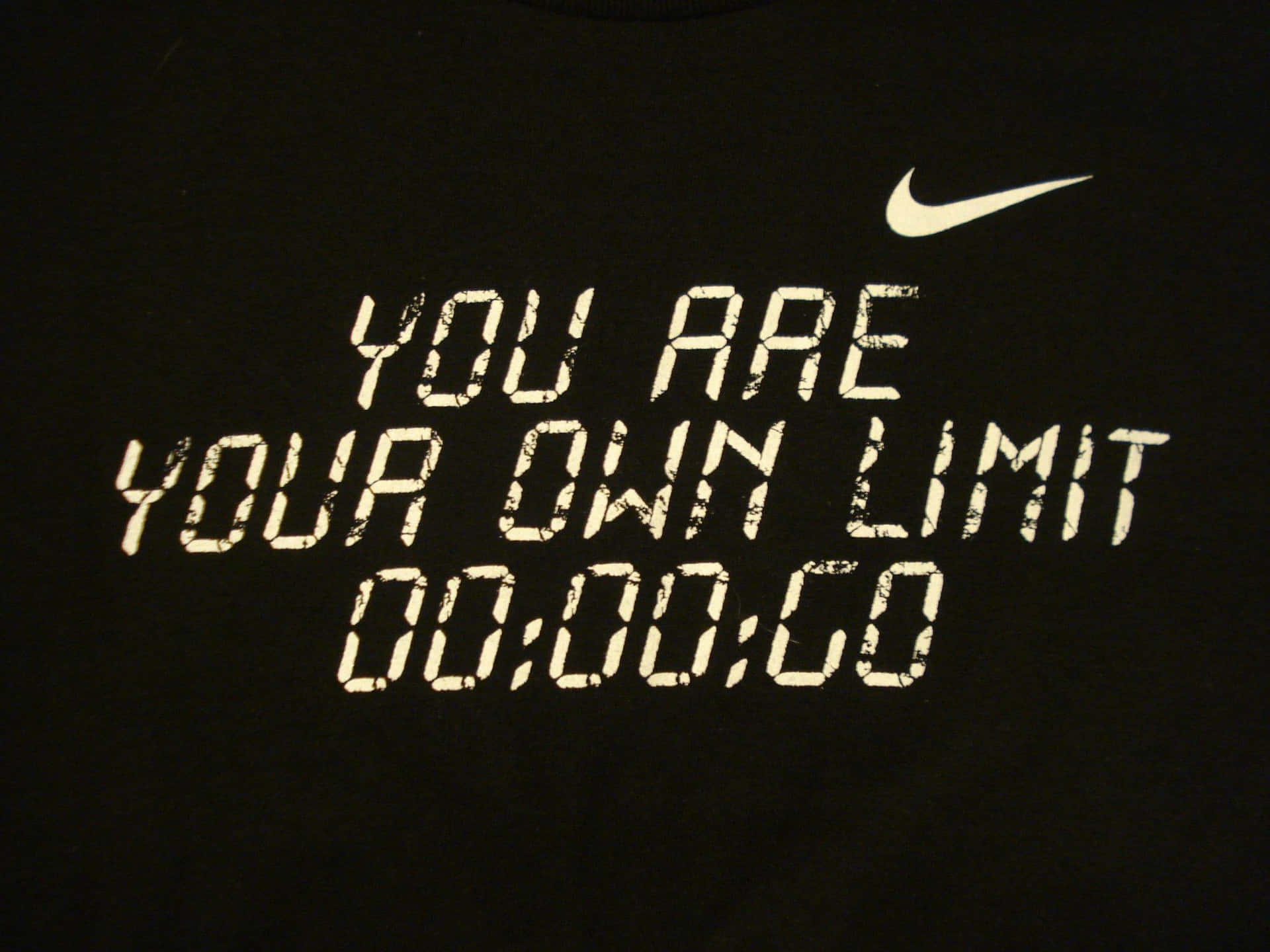 You Are Your Own Limit Tee Background