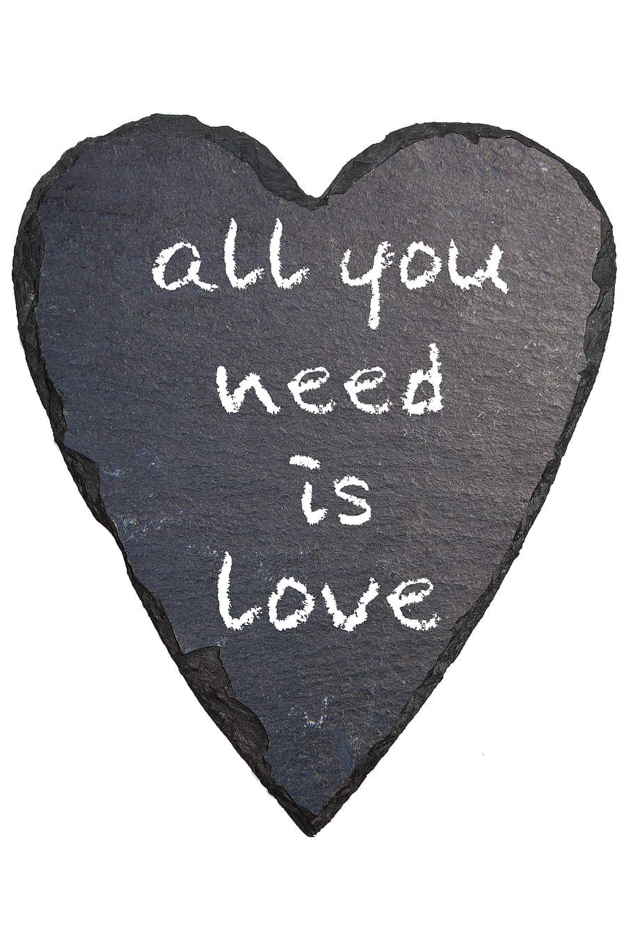 You Need Love Black And White Quote Background