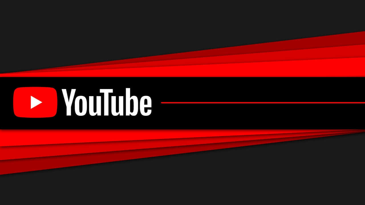 You Tube Red Lines Abstract Background Background