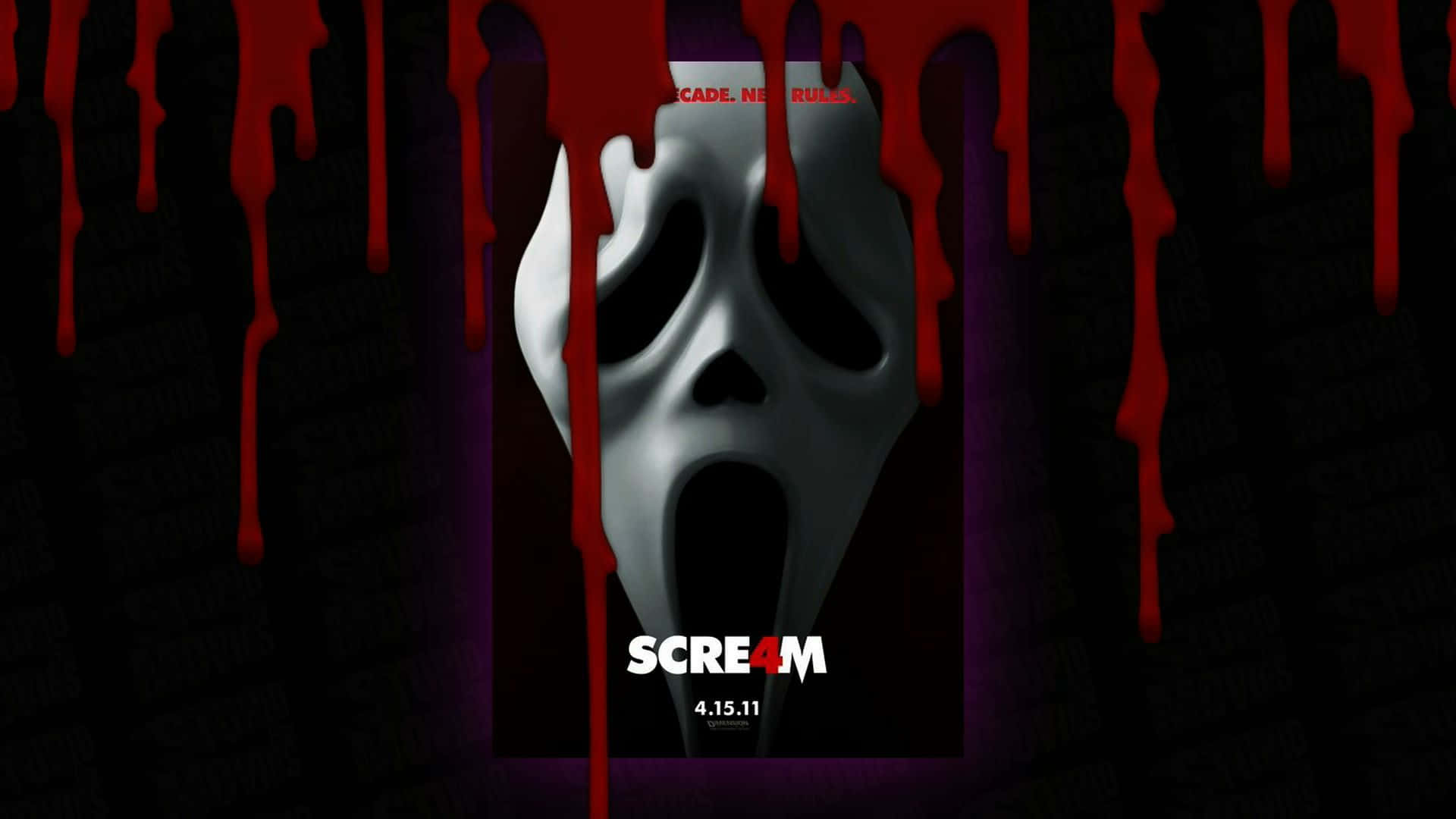“you Won't Be Prepared For The Terror When You Hear That Ghostface Scream” Background